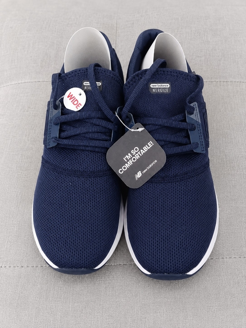 New Balance WXNRGLN3 Women’s Sneakers Size 10 Wide Navy NWT